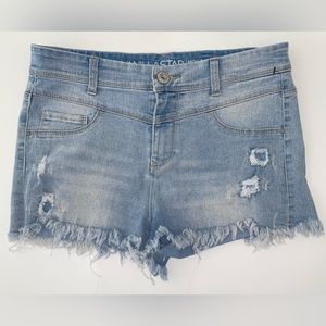 Vanilla Star Denim High Rise Shorts Size 9